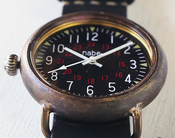 Watanabe workshop handmade watch "Armor-JB-ML" black dial military watch NATO belt [NW-JUM155] 