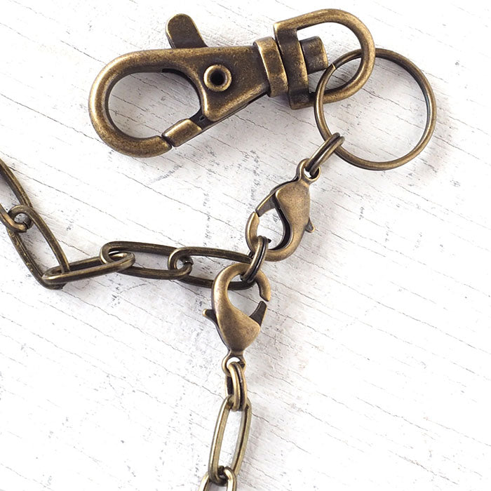 渡辺工房 手作り懐中時計 ひし形ケース ローマ数字 真鍮チェーン [NW-JUM160]