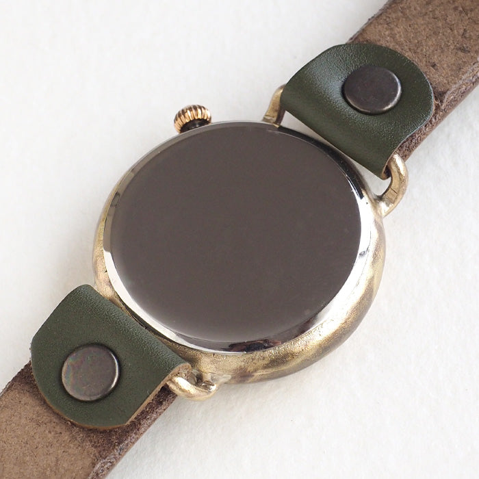 渡辺工房 手作り腕時計 “倭ノ刻(わのこく) 八” スモールセコンド 漢数字 44ｍｍサイズ [NW-JUM193SS]