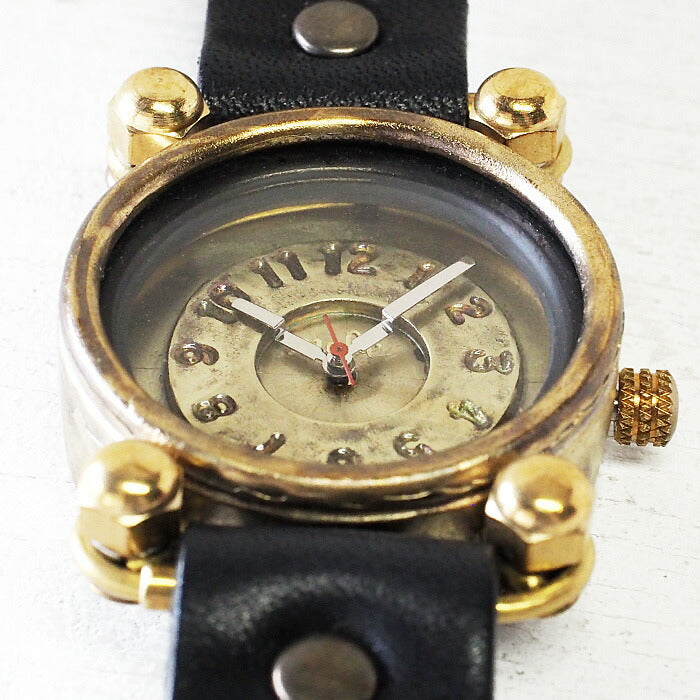 渡邊工坊手工手錶“FROG”巨型黃銅黑管 [NW-JUM29] 