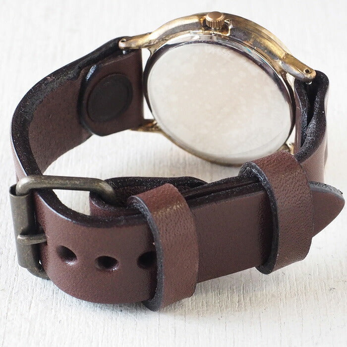 渡辺工房 手作り腕時計 “J.B. SUN＆MOON” ジャンボブラス [NW-JUM31-SM]