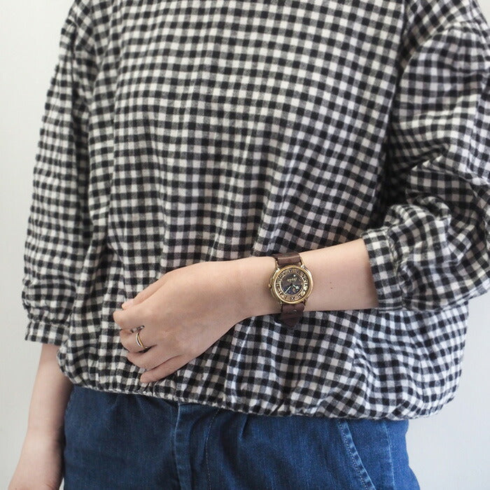 渡辺工房 手作り腕時計 “J.B. SUN＆MOON” ジャンボブラス [NW-JUM31-SM]