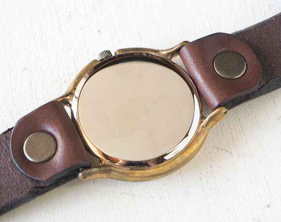 Watanabe Kobo Handmade Watch Jumbo Brass “JB-SS2” Brass Dial Small Second [NW-JUM31SS2] 