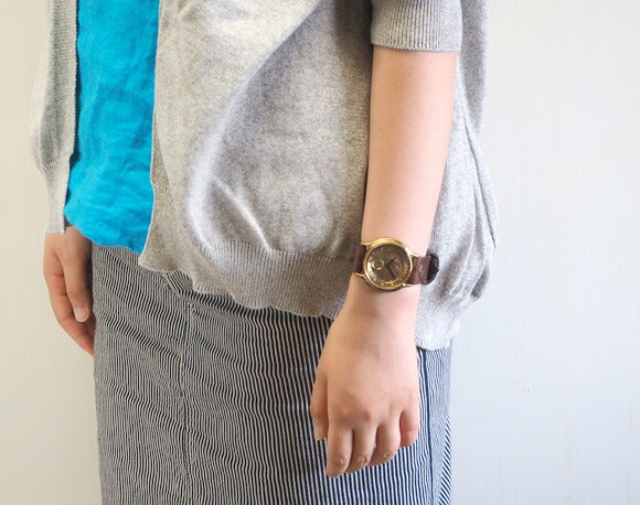 Watanabe Kobo Handmade Watch Jumbo Brass “JB-SS2” Brass Dial Small Second [NW-JUM31SS2] 