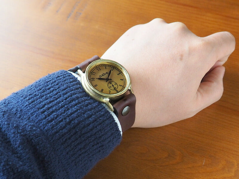 Watanabe Koubou 手工手錶 “JB-SSP” 金色錶盤 [NW-JUM31SSP-G] 