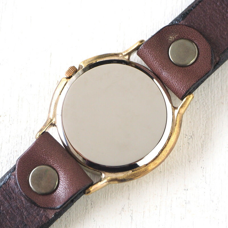 渡辺工房 手作り腕時計 “J.B.-SSP” ゴールド文字盤 [NW-JUM31SSP-G]