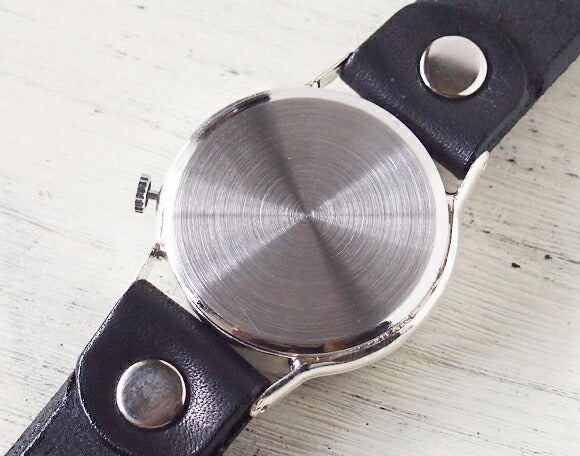 Watanabe Koubou Handmade Watch “JS2-DATE” Jumbo Silver with Date [NW-JUM31SV-DATE] 