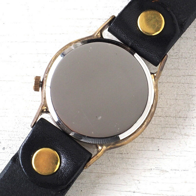 Watanabe Koubou Handmade Watch Jumbo Brass “JSB2” Clear Green Dial [NW-JUM38B-GR] 