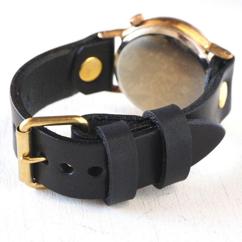 Watanabe Koubou Handmade Watch Jumbo Brass “JSB2” Clear Green Dial [NW-JUM38B-GR] 