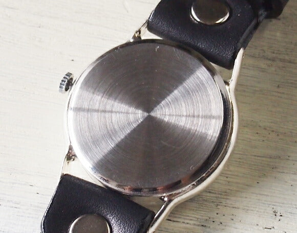 Watanabe Koubou Handmade Watch “JSS2 SUN&amp;MOON” Jumbo Silver [NW-JUM38BSV-SM] 