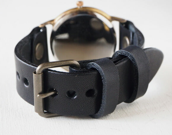 Watanabe Kobo handmade watch “JSB-SSP” small second black dial [NW-JUM38SSP] 