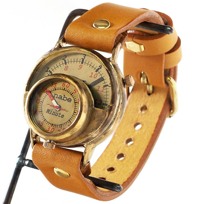 渡辺工房 手作り腕時計 “MASK2” ジャンボブラス [NW-JUM59B]