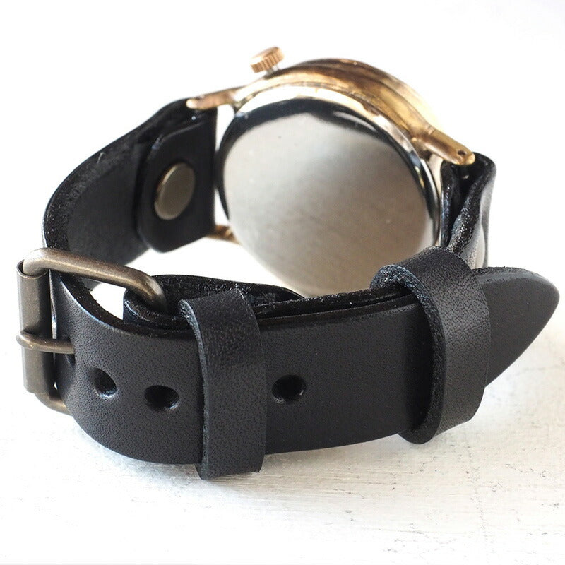 Watanabe Kobo handmade watch “Explore-JB2-DATE” with Jumbo Brass Date [NW-JUM65DATE] 