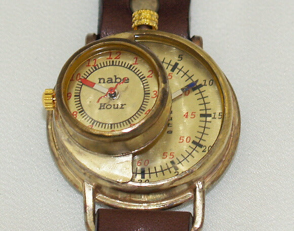 渡辺工房 手作り腕時計 “SCOPE-L”ジャンボブラス [NW-JUM66]