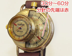 Watanabe Koubou Handmade Watch “SCOPE-L” Jumbo Brass [NW-JUM66] 