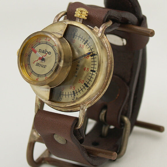 渡辺工房 手作り腕時計 “SCOPE-L”ジャンボブラス [NW-JUM66]