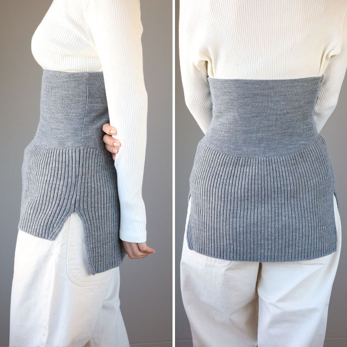 SAIFUKU(サイフク) 226(つつむ) おなかをつつむ 重ね着風 見せるハラマキ ロングタイプ ウール [ON-03-21002-00] メンズ レディース 新潟県 五泉市 五泉ニット ブランド