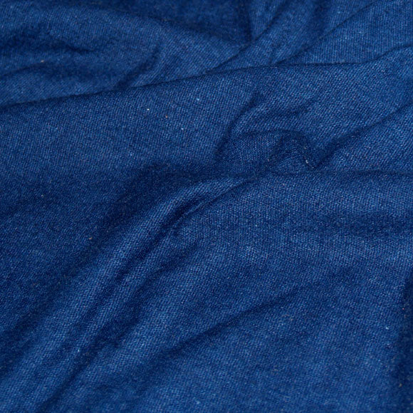 Hand-dyed Meya Hand-dyed color plain Loop knitted cotton sheeting organic cotton T-shirt long sleeve "Hanadaiiro" Men's and women's [OL-HAN]