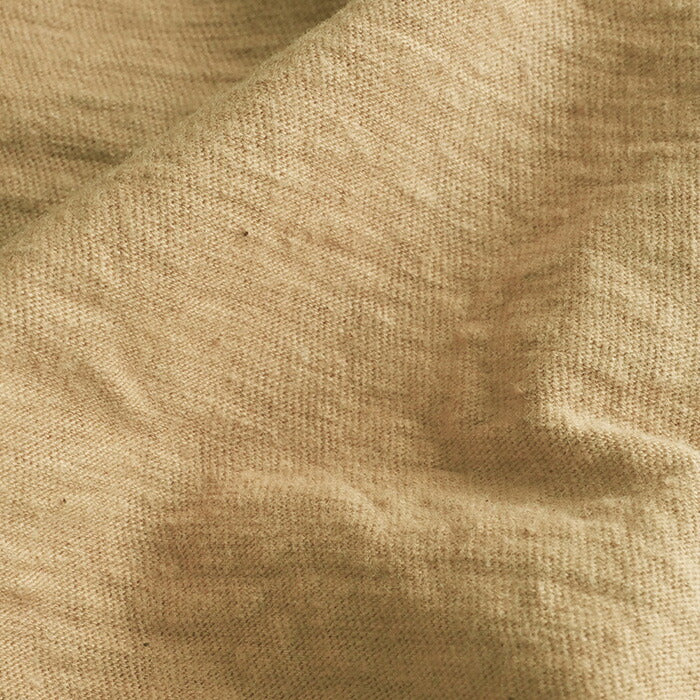 手染メ屋 手染め色無地 吊り編み オーガニックコットン Tシャツ 半袖 “黄蘗色（きはだいろ）” レディース [OT-KIH-LADIES]