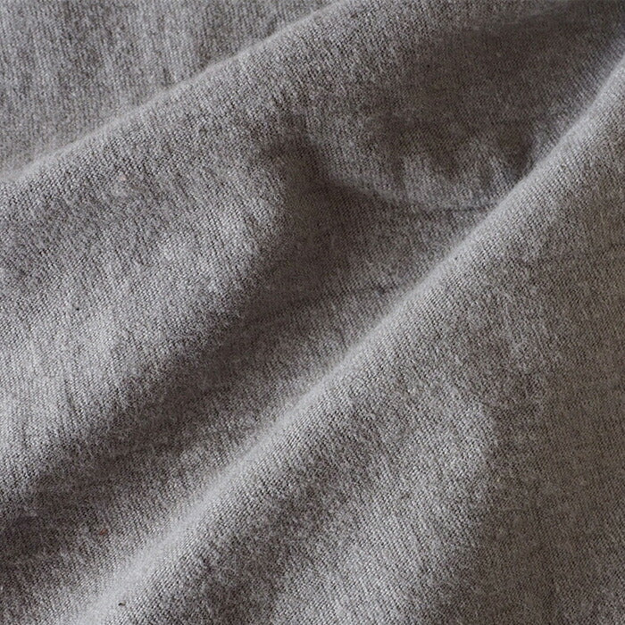 手染メ屋 手染め色無地 吊り編み天竺 オーガニックコットン Tシャツ 半袖 “鈍色”（にびいろ） メンズ [OT-NIB]