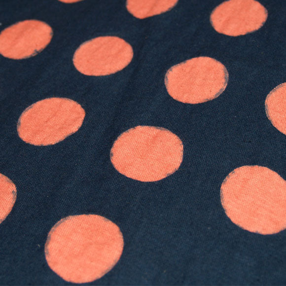 Hand-dyed Meya Tie-dye / Tie-dye Loop-knit Tenjiku Organic Cotton T-shirt Short-sleeved / Long-sleeved "Om's eyes" Men's / Women's [OT-SB15] 