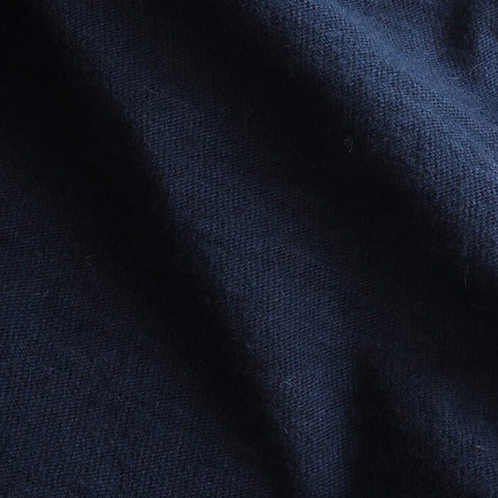 Hand-dyed plain color, loop-knit, organic cotton, short-sleeved T-shirt, "Tetsukon-iro" for women [OT-TET-LADIES]