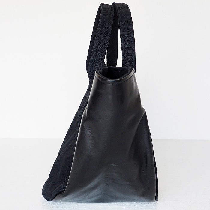 REAL STANDARD life (リアルスタンダードライフ) トートバッグ Sサイズ ブラック “KT Luton HELMETBAG” 倉敷帆布 9号 × 栃木レザー [PA1435]