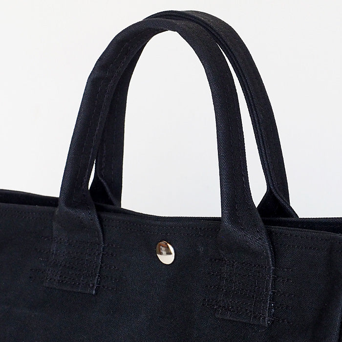 REAL STANDARD life tote bag L size black “TK Luton HELMETBAG” Kurashiki canvas No. 9 x Tochigi leather [PA1437] 