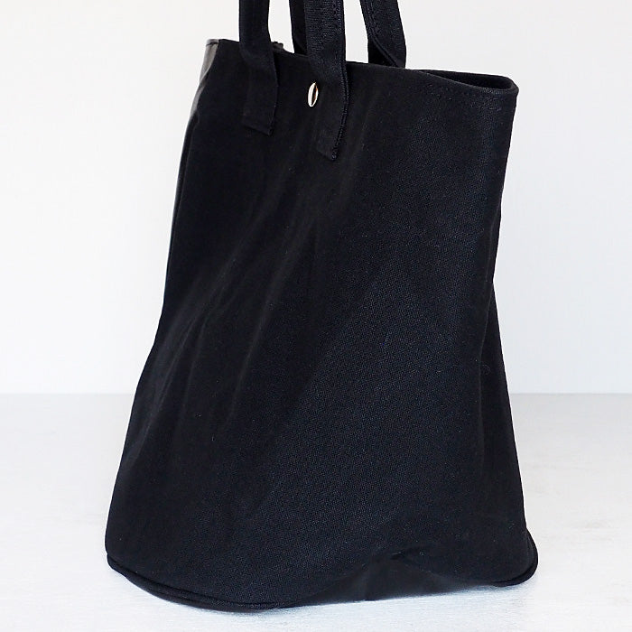REAL STANDARD life shoulder tote bag M size black “TK Luton HELMETBAG” Kurashiki canvas No.9 x Tochigi leather [PA1438] 