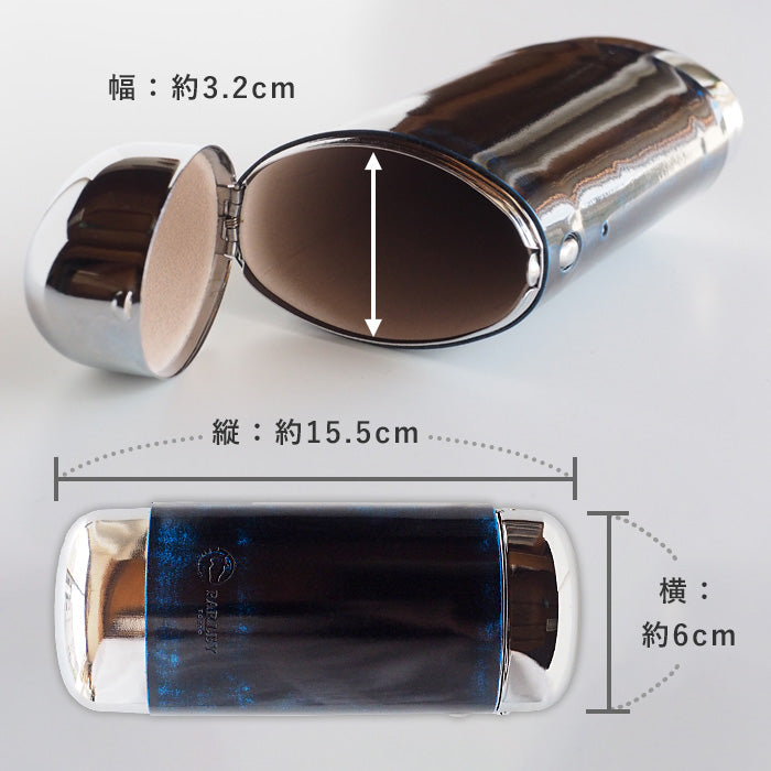 [3 colors] Leather workshop PARLEY Parley Classic glasses case [PC-03] 