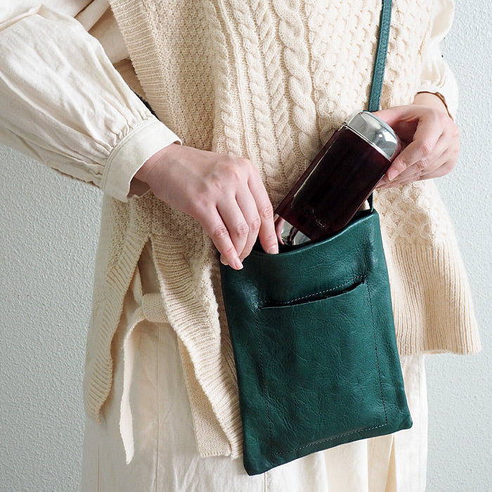 [3 colors] Leather workshop PARLEY Parley Classic glasses case [PC-03] 