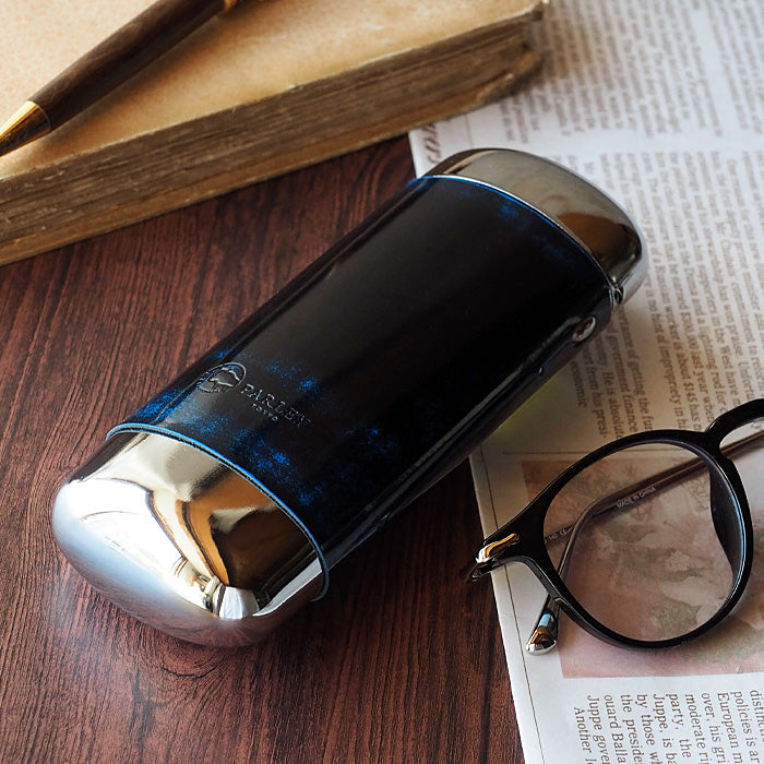 [3 colors] Leather workshop PARLEY Parley Classic glasses case [PC-03] 