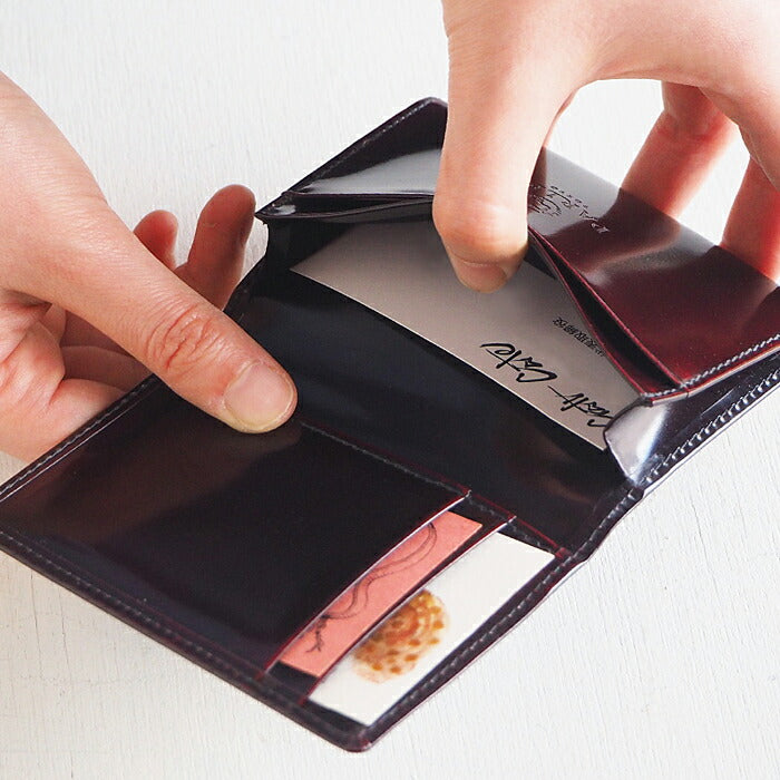 [3 colors] Leather workshop PARLEY “Parley Classic” business card holder premium [PC-04PM] 