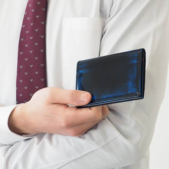 [3 colors] Leather workshop PARLEY “Parley Classic” business card holder premium [PC-04PM] 