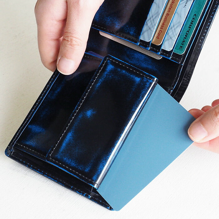Leather Workshop PARLEY “Parley Classic” Bifold Wallet Premium Royal Blue [PC-05PM-BLUE]