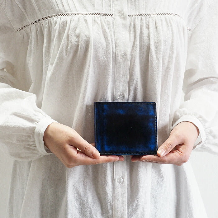 Leather Workshop PARLEY “Parley Classic” Bifold Wallet Premium Royal Blue [PC-05PM-BLUE]