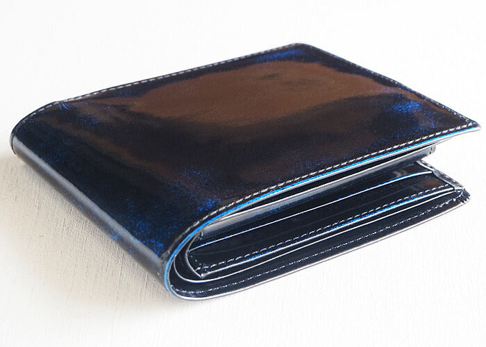 Leather Workshop PARLEY “Parley Classic” Bifold Wallet Premium Royal Blue [PC-05PM-BLUE]