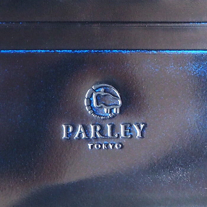 Leather Workshop PARLEY “Parley Classic” 雙折錢包 高級寶藍色 [PC-05PM-BLUE]