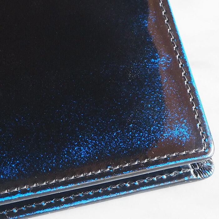 Leather Workshop PARLEY “Parley Classic” 雙折錢包 高級寶藍色 [PC-05PM-BLUE]