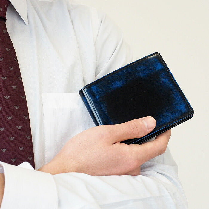 Leather Workshop PARLEY “Parley Classic” Bifold Wallet Premium Royal Blue [PC-05PM-BLUE]