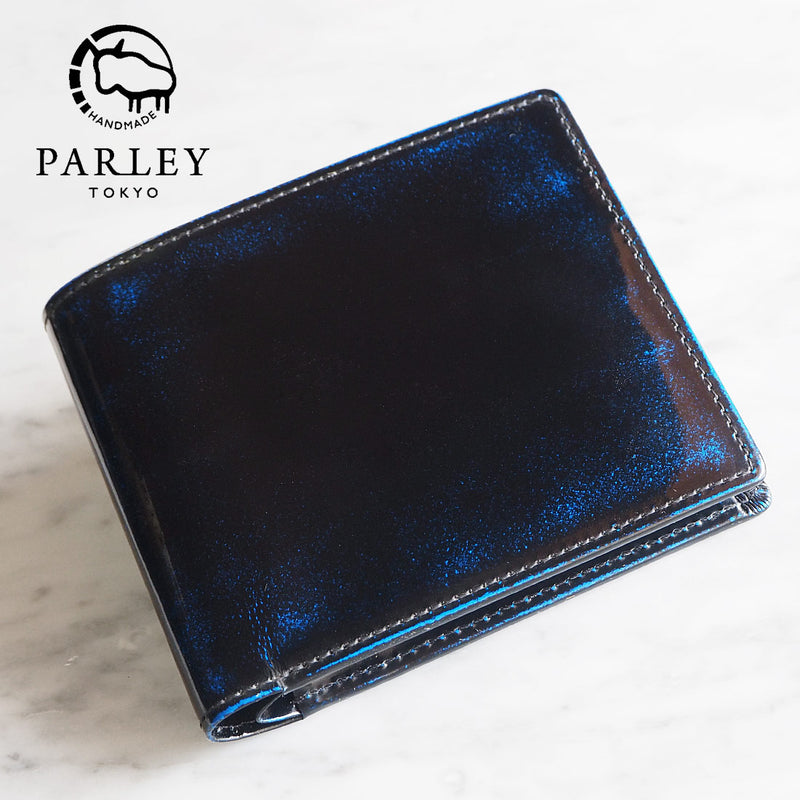 Leather Workshop PARLEY “Parley Classic” Bifold Wallet Premium Royal Blue [PC-05PM-BLUE]
