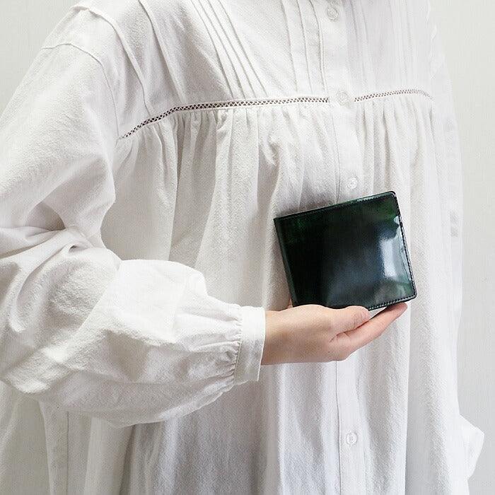 Leather Workshop PARLEY “Parley Classic” Bifold Wallet Premium Georgia Green [PC-05PM-GRN]