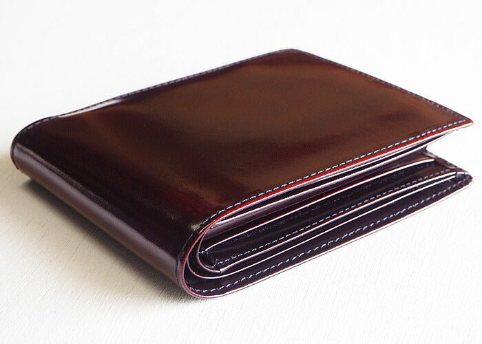 Leather Workshop PARLEY “Parley Classic” Bifold Wallet Premium Raspberry Red [PC-05PM-RED]
