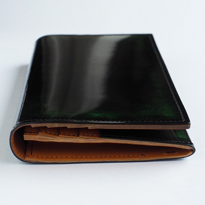 Leather workshop PARLEY "Parley Classic" wallet long wallet (with coin purse) Georgia green [PC-07-GRE] 