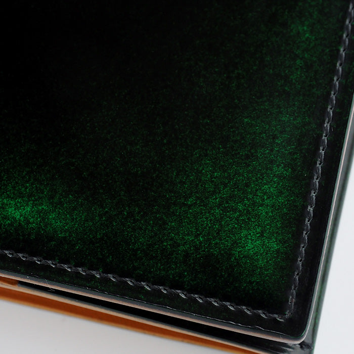 Leather workshop PARLEY "Parley Classic" wallet long wallet (with coin purse) Georgia green [PC-07-GRE] 