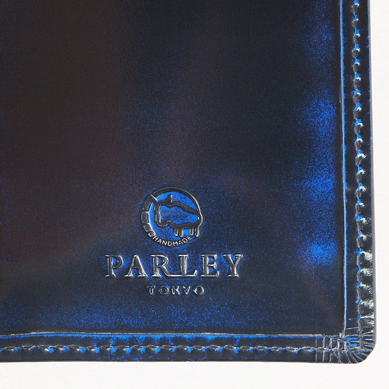 Leather Workshop PARLEY "Parley Classic" Wallet Long Wallet Premium (no coin purse) Royal Blue [PC-07PM-BLUE] 