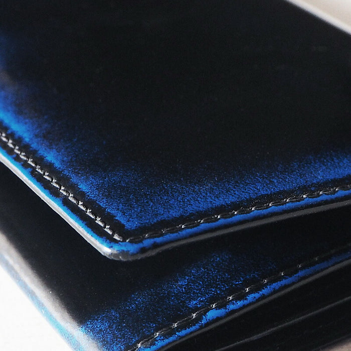 Leather Workshop PARLEY "Parley Classic" Wallet Long Wallet Premium (no coin purse) Royal Blue [PC-07PM-BLUE] 