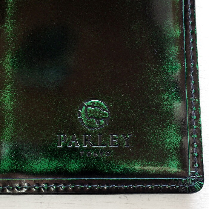Leather Workshop PARLEY "Parley Classic" Wallet Long Wallet Premium (no coin purse) Georgia Green [PC-07PM-GRN] 