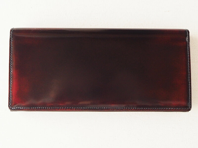Leather Workshop PARLEY“Parley Classic”錢包長款錢包高級版（無零錢包）覆盆子紅 [PC-07PM-RED] 