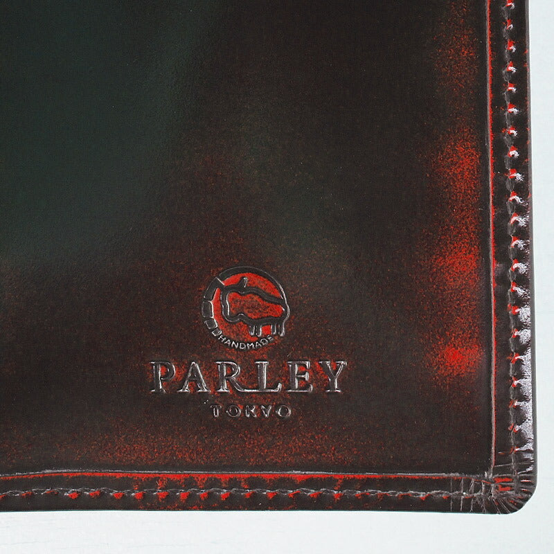 Leather Workshop PARLEY "Parley Classic" Wallet Long Wallet Premium (no coin purse) Raspberry Red [PC-07PM-RED] 